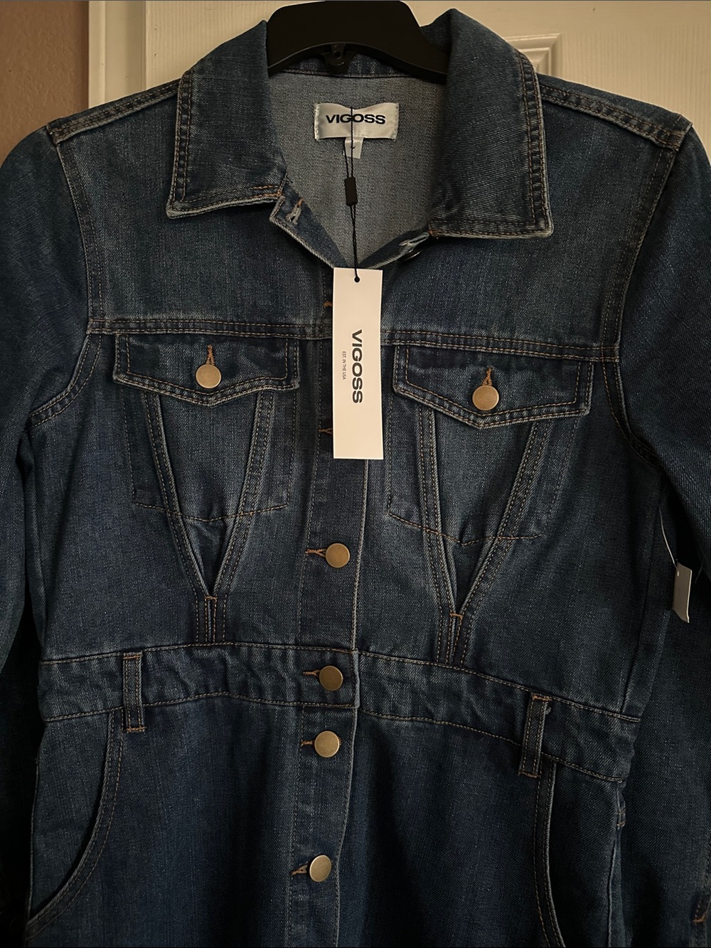 Vigoss Denim Mini Dress